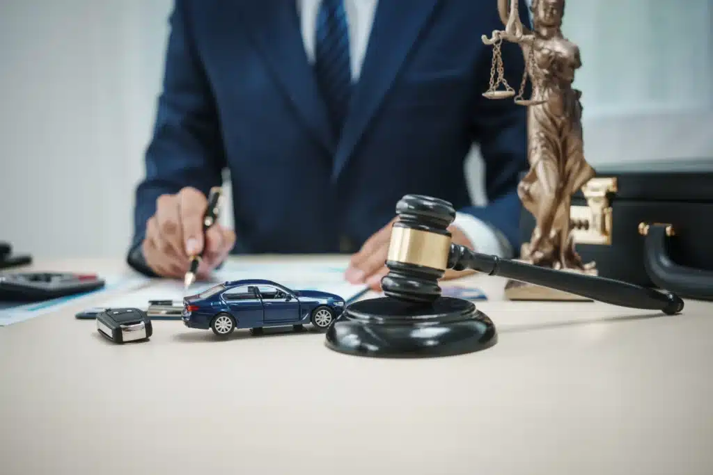 car-accident-law-legal-concept-gavel-and-car-