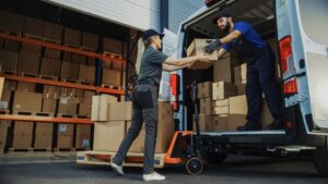 Two delivery drivers delivering packages. Who is liable in a delivery truck accident?