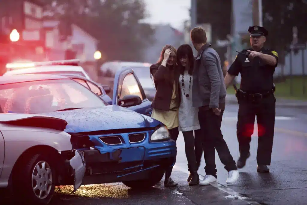 distressed-young-adults-following-car-accident
