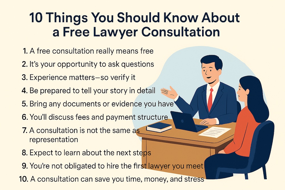 10 cosas que debes saber sobre una consulta legal gratuita (Scott Vicknair)