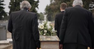 Men carrying a casket at a funeral. What is considered a wrongful death in Louisiana?