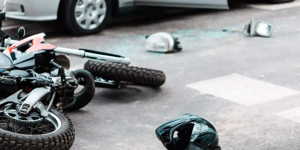 car-and-motorcycle-crash-on-a-city-street-