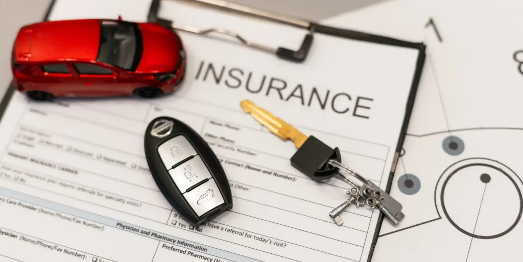 car-insurance-form-with-car-key